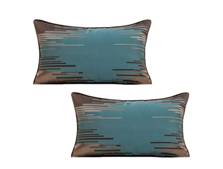 Funda De Almohada Lumbar De Oficina De 2 Piezas - Funda De Almohada De 30 * 50 Cm - Verde Melodía - Comodidad Y Durabilidad JEIIBRZUI