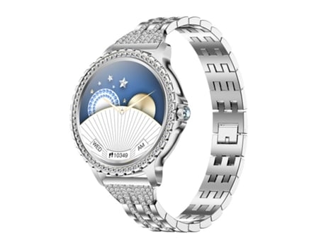 Smartwatch Bluetooth Llamada Más de 20 Modos Deportivos Plata AUJEZON