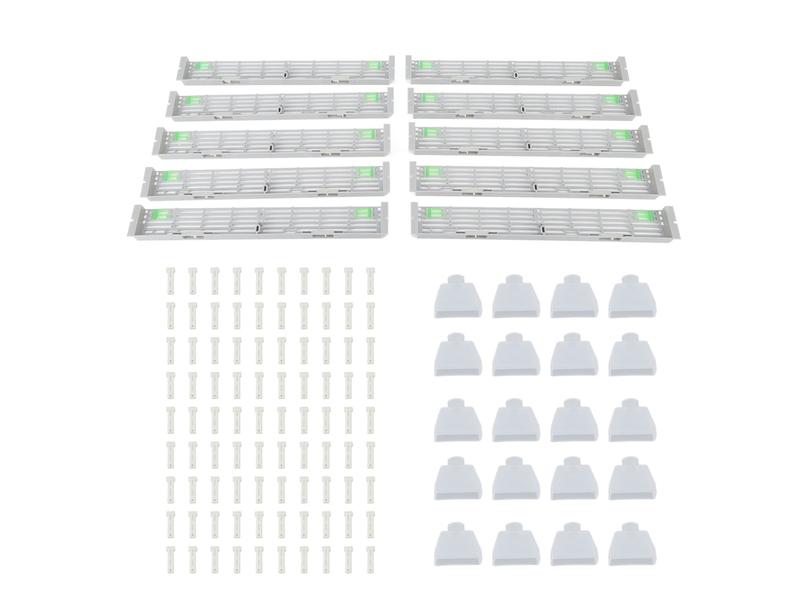 10 protectores deslizantes para colmena, de plástico reutilizables, de regulación libre, para apicultura.