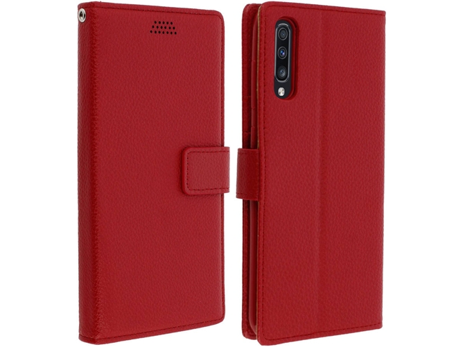 Funda Samsung Galaxy A70 AVIZAR Wallet Rojo
