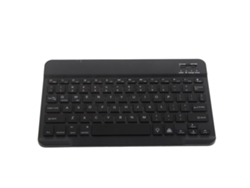 Teclado Sem Fio Bluetooth (cor Misturada Rgb, Ultra-fino E Silencioso Com 78 Teclas)