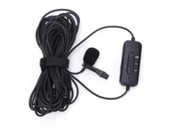 Micrófono Lavalier Clip-on Omnidireccional Mamen Km D2 Profesional Para Teléfono Cámara Dslr Grabación