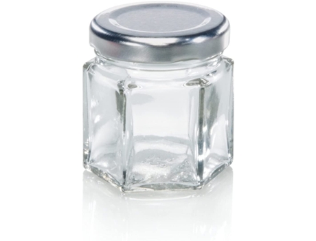 Vasetto Esagonali LEIFHEIT 3208 da 47 ml Trasparente