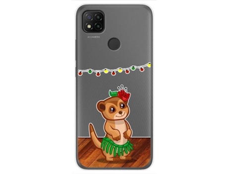 Carcasa Xiaomi Redmi 9C TUMUNDOSMARTPHONE Dibujos Transparente Multicolor