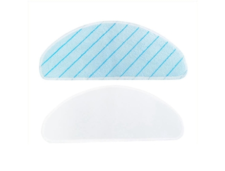 6pcs para ecovacs deebot ozmo robô esfregão peças sobressalentes esfregão pad