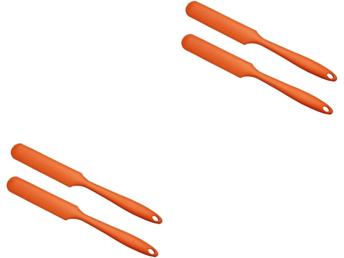 Espátula Raspadora Para Bolos: Espátula De Silicone Própria Para Forno, Micro-ondas, Lava-louças E