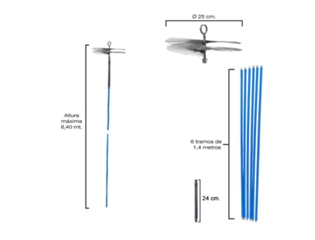 The Forged Tool 22020650 Herramienta para chimenea