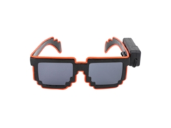 Gafas LED cómodas de PVC para fiestas, conciertos y bares.
