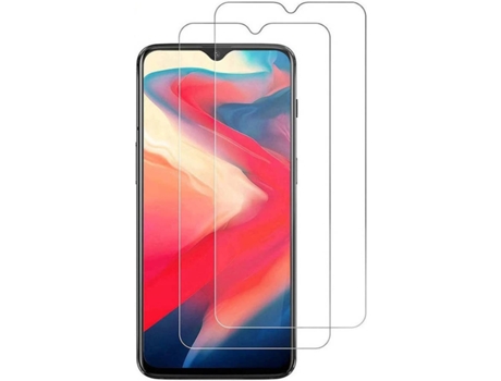 Kit de 2 Protectores Cristal Templado Oneplus 6T Case Friendly