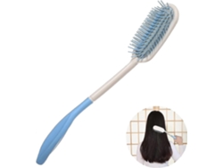 Cepillo para el cabello de 35 cm (14 pulgadas) con mango largo y suave, ideal para personas mayores y personas con discapacidad.