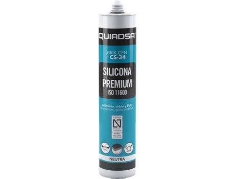Silicona QUIADSA CS-34 Neutro Transparente