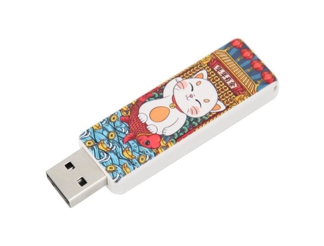HURRISE Memorias USB USB Flash Drive Disco U Tamaño Portátil Amplia Compatibilidad Conecta y Usa Coche PC Computadora Interna Tipo B 16GB