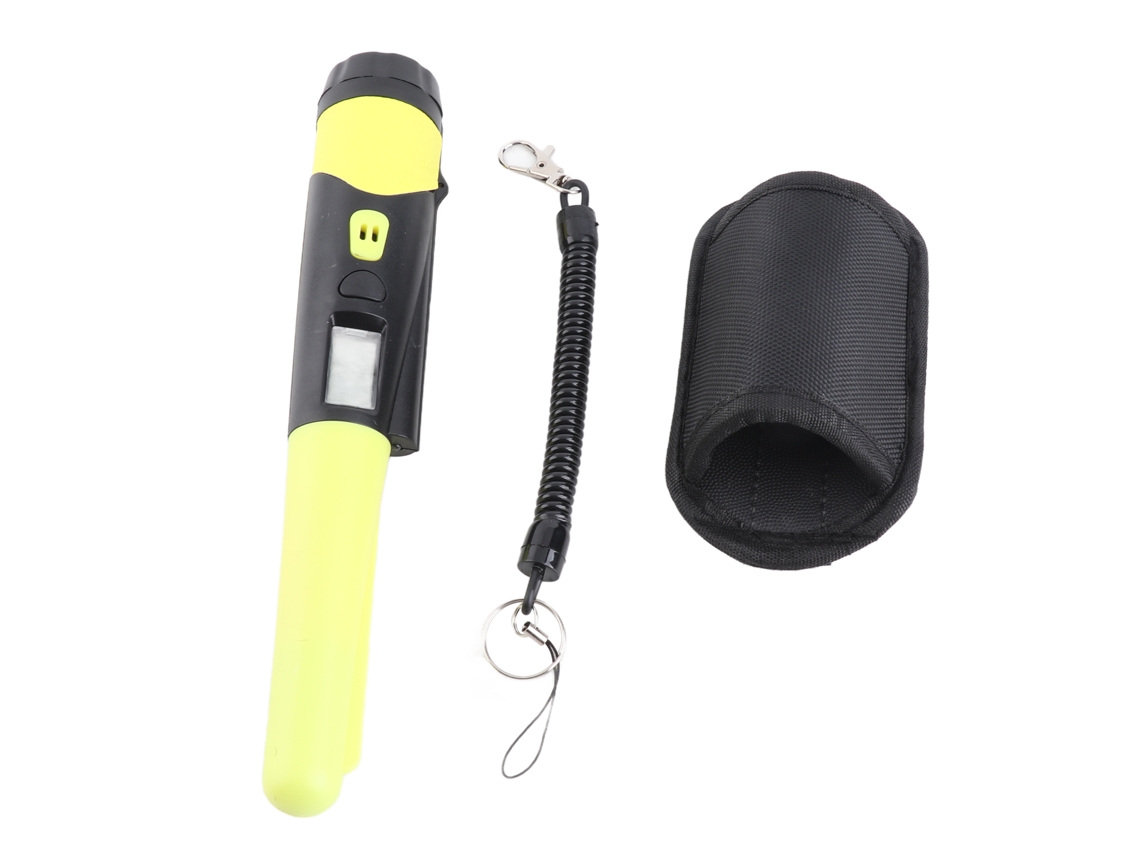 Detector De Metales Portátil Pequeño Con Pantalla Lcd, Linterna Led, Resistente Al Agua, Para Adultos Y Niños.