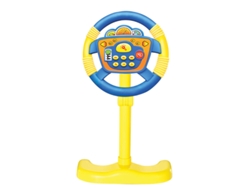 Volante Juguete Eifson Con Base Vertical Para Simulación De Conducción (azul)