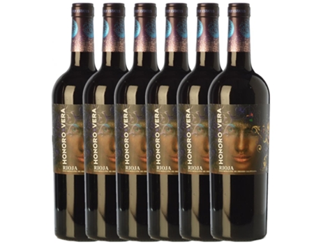 Vino JUAN GIL Juan Gil Honoro Vera Tempranillo Rioja Joven (0.75 L - 6 unidades)