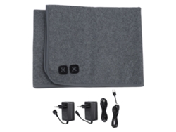 Manta Eléctrica Para Cama Con Doble Control, Calentamiento Rápido A 60 °c, 3 Velocidades, 160 X 80 Cm, Enchufe Europeo.