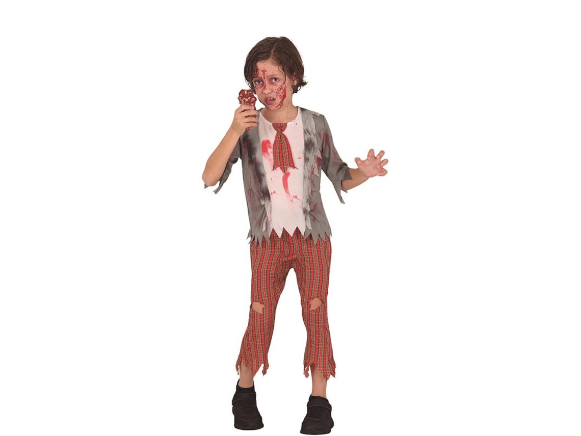 Disfraz de Colegial Zombie para niño