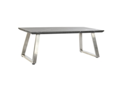 Mesa Centro Mdf Acero Negro 120x60x44cm