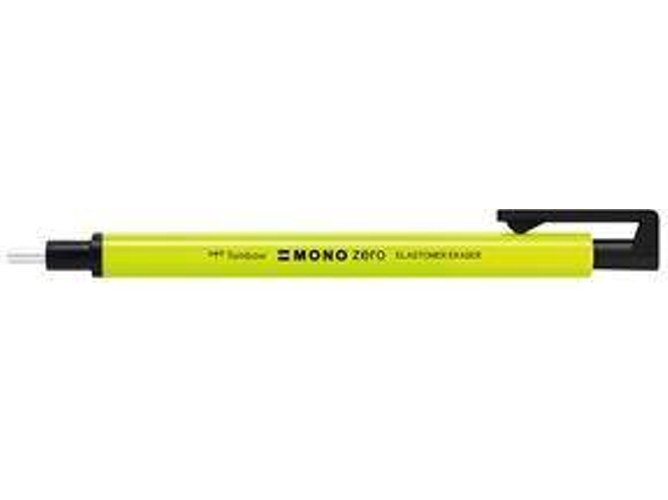 Goma de Borrar TOMBOW Mono Cero Redonda 2,3 mm Amarillo Neon
