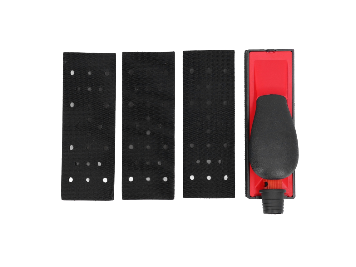 Bloque De Lijado Manual Ajustable Con Sistema De Extracción De Polvo Para Pulido De Automóviles.