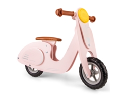 Bicicleta NEW CLASSIC TOYS (Madera - Rosa - 75 x 37,5 x 53,5 cm)