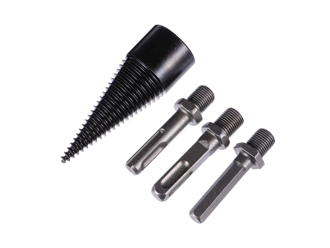 Broca Cónica De 32 Mm Para Partir Madera, Endurecida, Antideslizante, Con Vástagos Hexagonales,