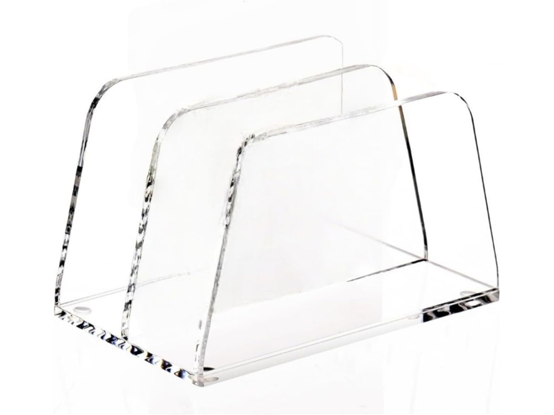 Organizador de archivos de escritorio, accesorios de oficina transparentes, organizadores de archivos y Vayotoy
