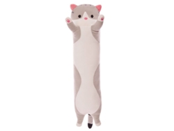 Adorable Almohada De Peluche Suave Con Forma De Gato De 50 Cm, Juguete Para Dormir, Regalo De Navidad