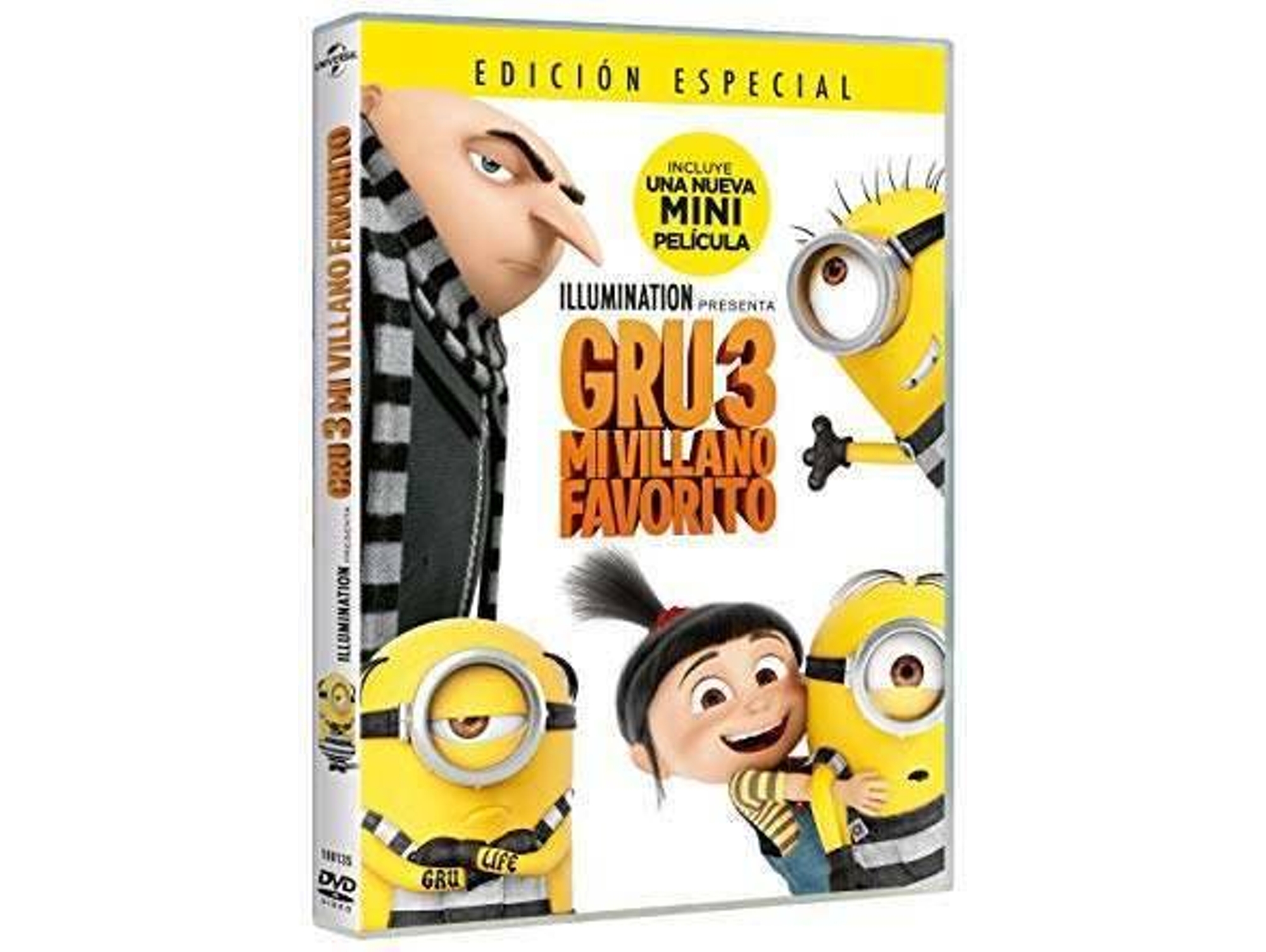 DVD Despicable me 3 / Gru 3: Mi Villano Favorito (Edición en Español)