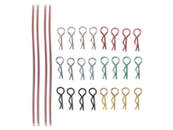 Clips De Sujeción Para Cables Antipérdida Para Coches Rc A Escala 1/8, 1/10, 1/12 Y 1/18, Accesorios Metálicos, 120 Mm