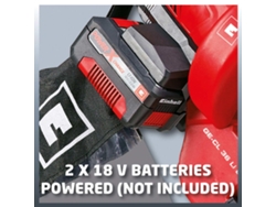 Soplador de hojas inalámbrico GE-CL 36 Li E - Solo 3433600 de Einhell