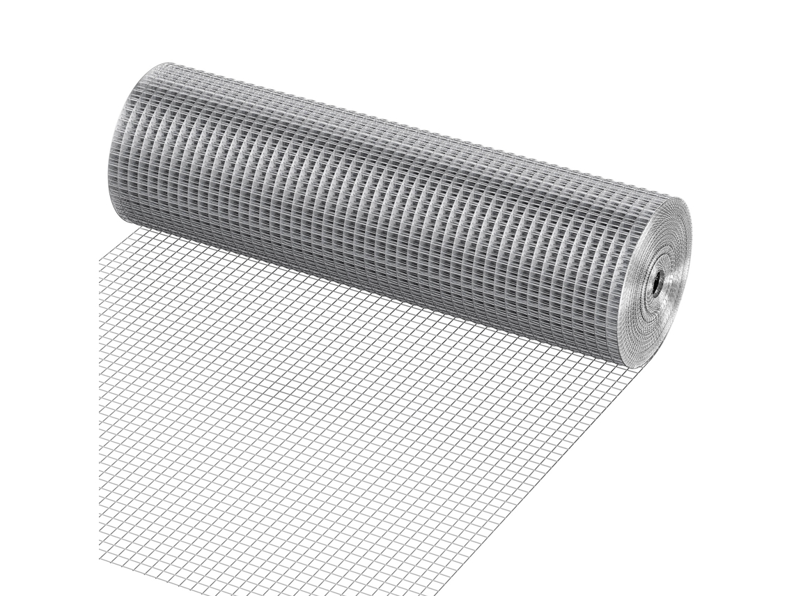 Malla de alambre galvanizado SUCCEBUY de 19 1/2 pulgadas x 24 pulgadas x 50 pies