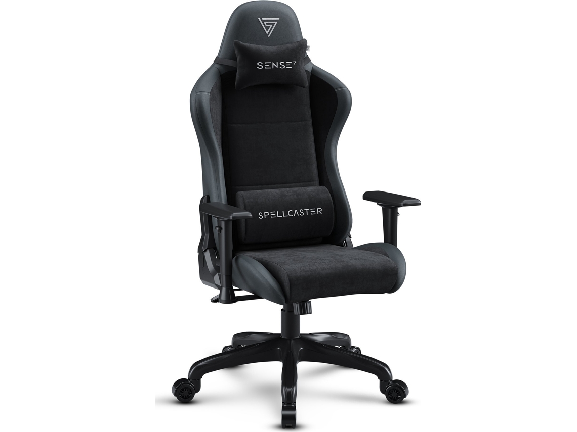 SENSE7 Spellcaster FUKU PU Silla Gaming Negro