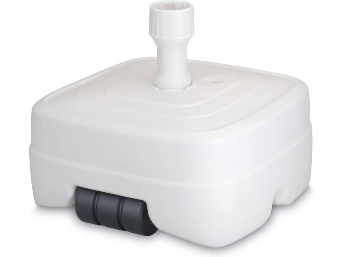 ProGarden Base de sombrilla blanca 45 L