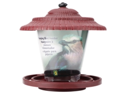 Comedero Colgante Para Pájaros Con Semillas, Accesorio De Jardín, Material Pp Transparente Y Seguro.