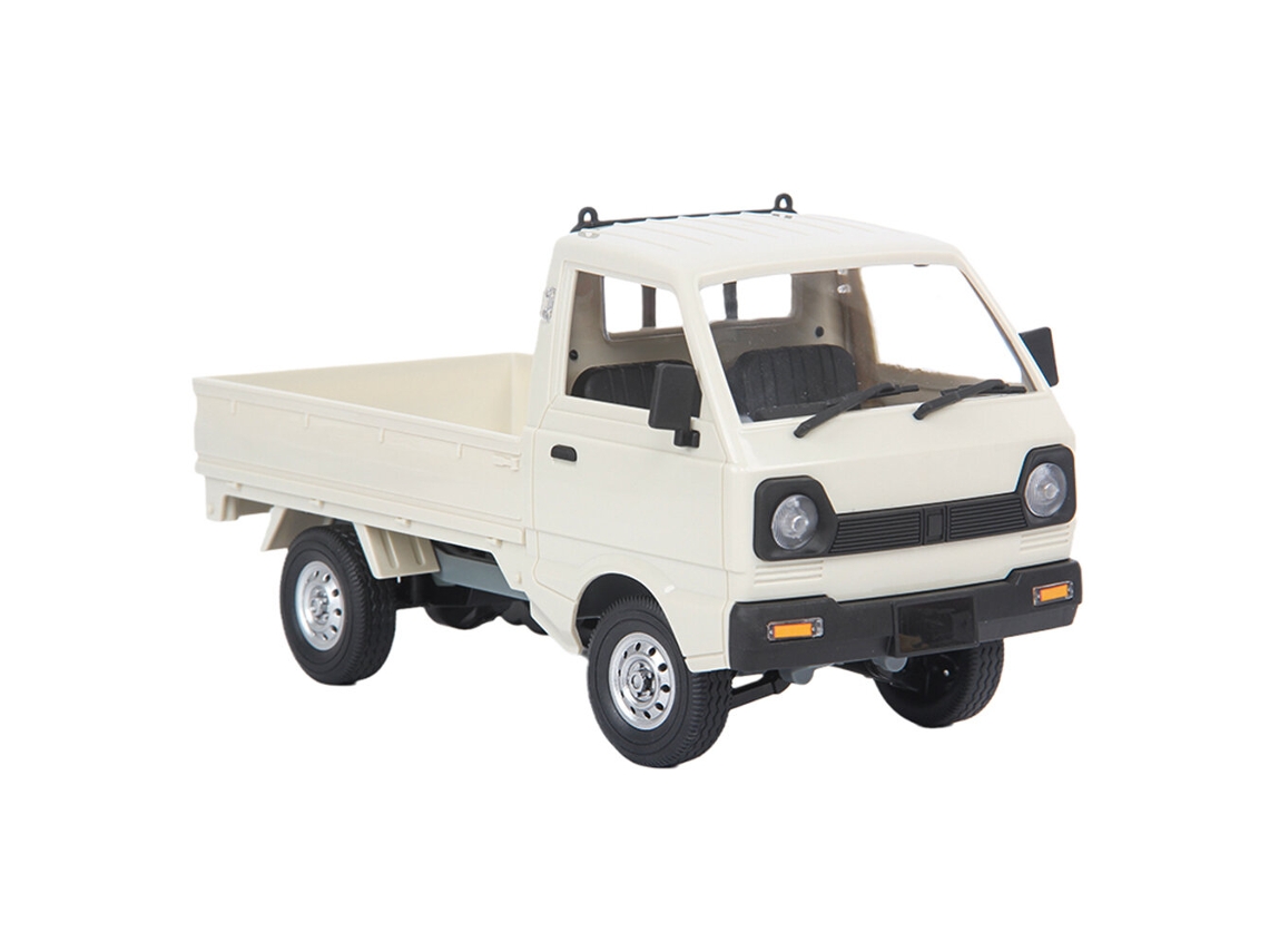 Una Batería wpl D12 Mini 1/16 2.4g 2wd Modelos De Vehículos Rc Eléctricos De Escala Real Para Carretera Con Luz Led