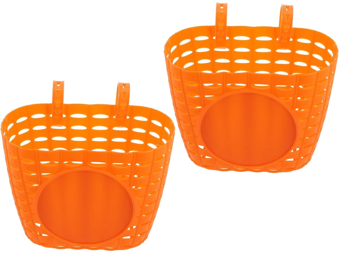 Juego de 2 cestas de plástico para bicicleta infantil Slowmoose
