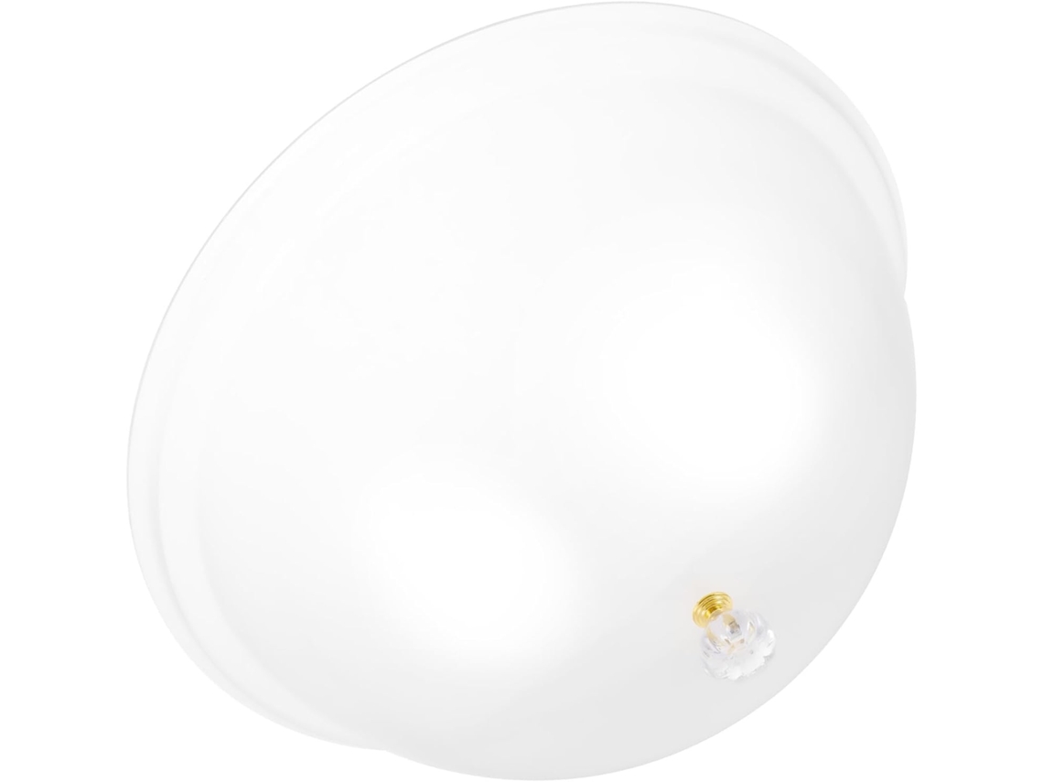 Tampa Redonda De Acrílico Para Alimentos, 31 Cm (12 Polegadas), Com Alça, Isolamento Térmico, Transparente E Resistente A Choques