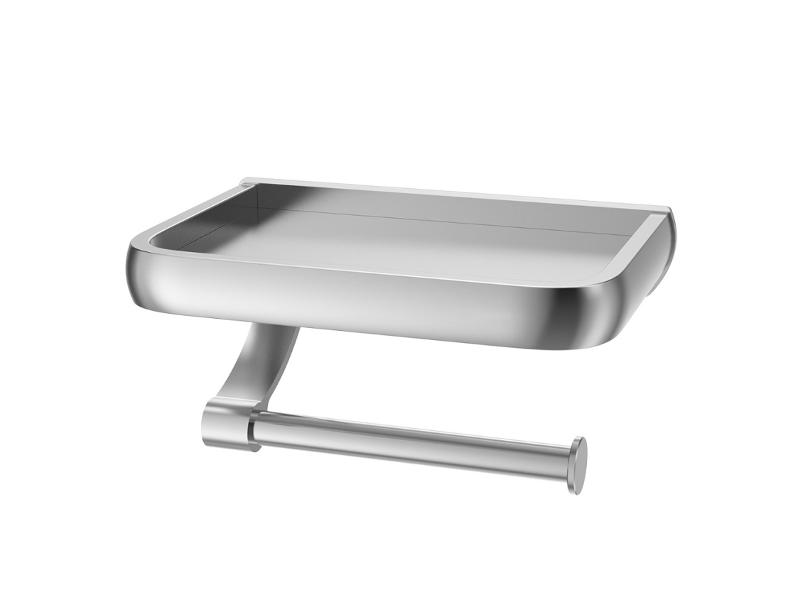 MEOIRUERY Mejore su experiencia de baño con nuestro porta rollo de papel higiénico de diseño humanizado. Su construcción de aleación de zinc sólido garantiza du
