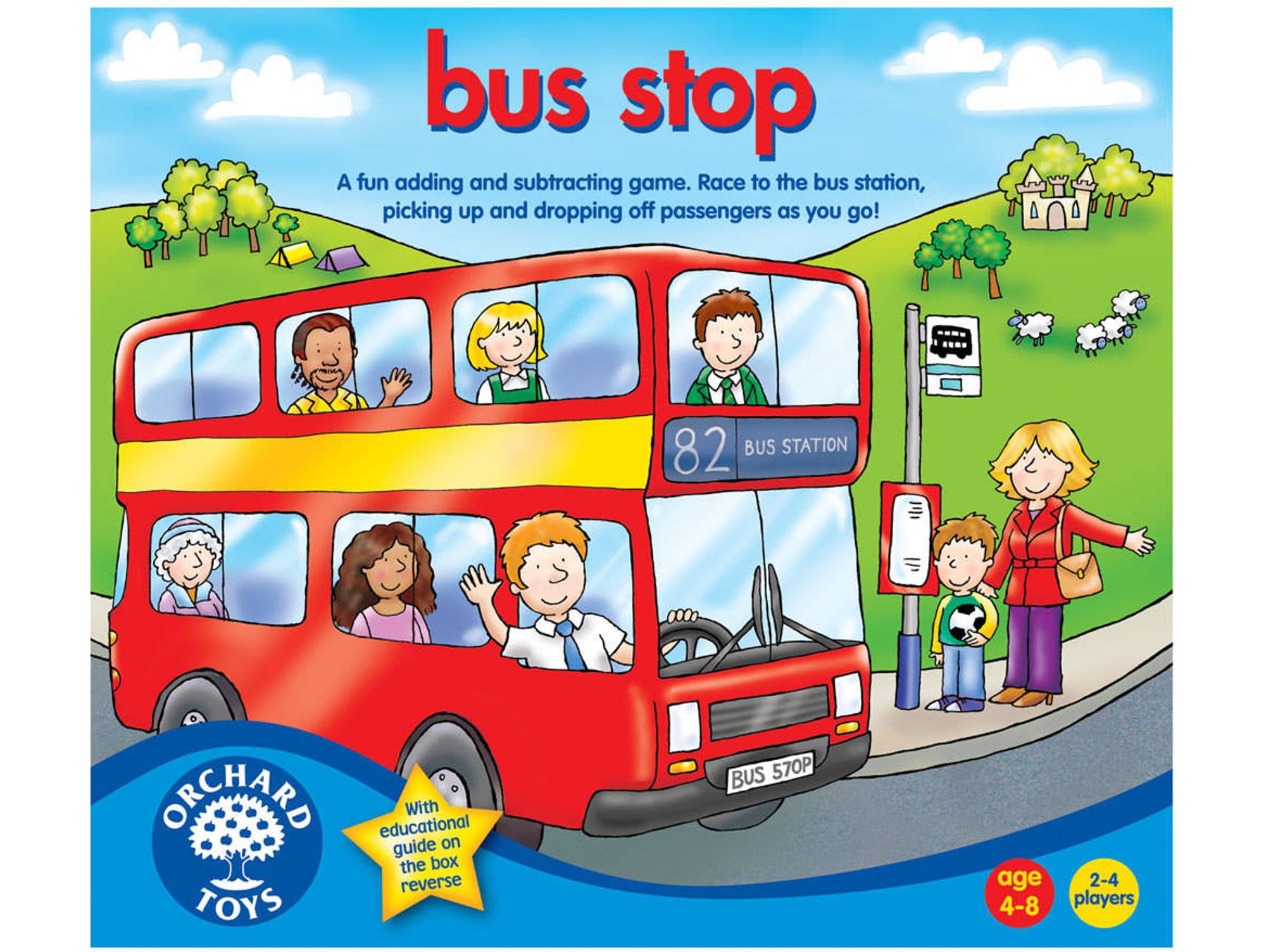 Juego Educativo ORCHARD TOYS Bus Stop Game