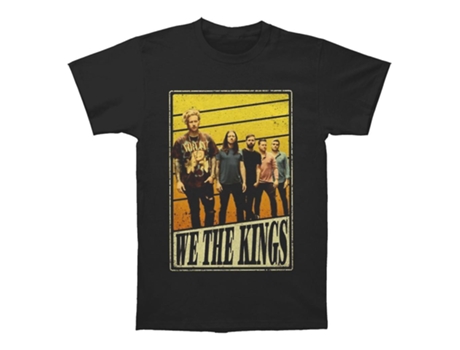 Camiseta ROCKINSTONE con foto de We The Kings (L)