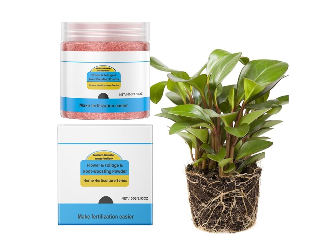 Polvo Enraizante Para Plantas - 100 G De Polvo Nutritivo De Acción Rápida Para Plantas Potenciador De Raíces Para El