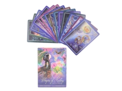 Baraja de Tarot ATS con 50 cartas curativas: juego de mesa y herramienta de adivinación para principiantes y expertos.