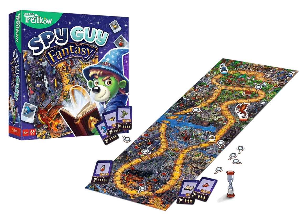 Juego de fantasía familiar Spy Guy Trefl 02577 Trefl Puzzle