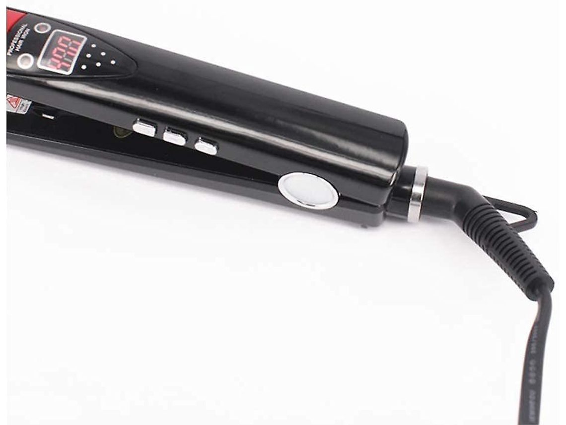 Plancha de pelo YIZHOOD Adc079 150 a 200 ℃ Negro