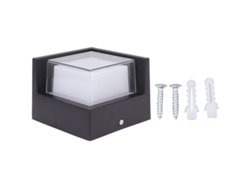 Aplique De Pared Led Rgbw Con Función De Cambio De Color, Resistente Al Agua.
