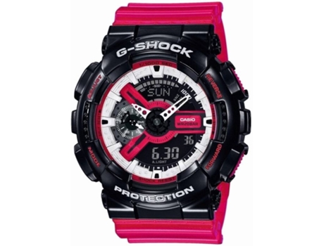 Reloj CASIO G-Shock Hombre (Acero y Resina - Rojo)