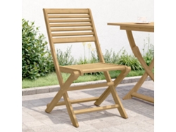 Sillas de jardín plegables (2 unidades, 48,5 x 61,5 x 87 cm), acacia maciza, DKD Home Decor