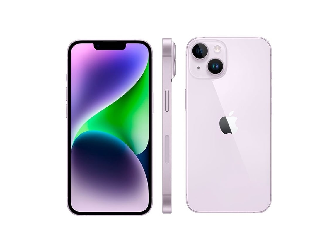 iPhone 14 APPLE (Reacondicionado Señales de Uso - 6.1'' - 256 GB - Morado)
