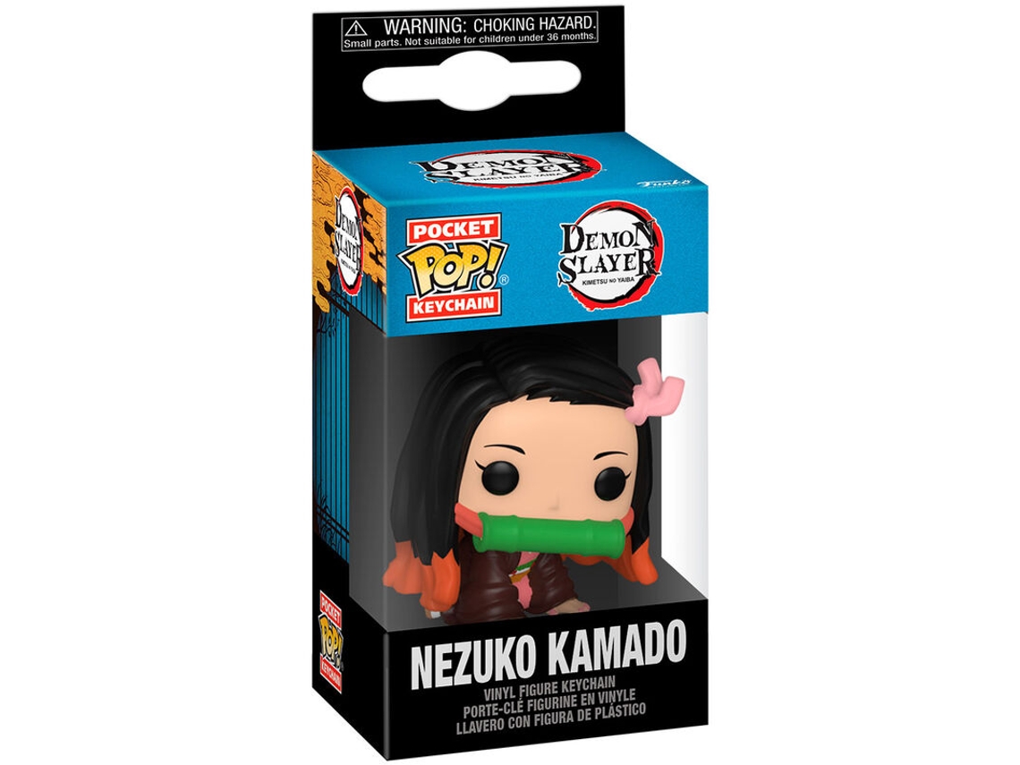 Llavero de bolsillo pop de Demon Slayer Kimetsu No Yaiba Nezuko Kamado B.active